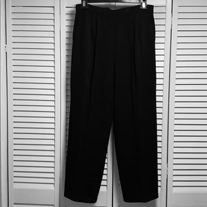 St. John Basics Vintage Black Knit Trousers